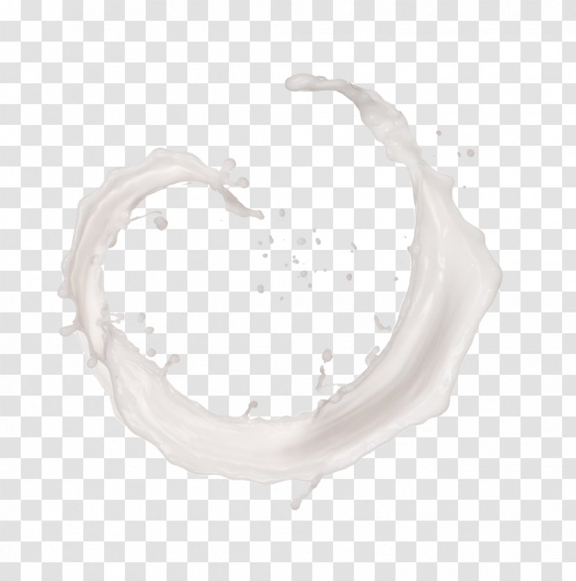 White Pattern - Milk Splash Without Picking Material Pictures Transparent PNG