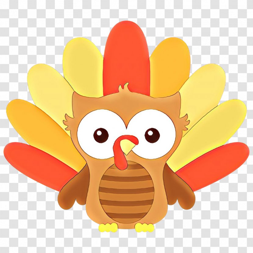 Turkey Thanksgiving Cartoon - Yellow - Bird Transparent PNG
