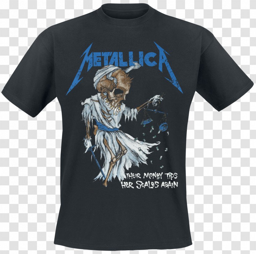 Concert T-shirt Metallica Clothing - Fashion Transparent PNG