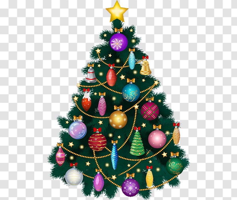 Christmas Tree New Year Ornament Transparent PNG