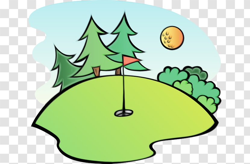 Golf Club Background - Tree - Plant Transparent PNG