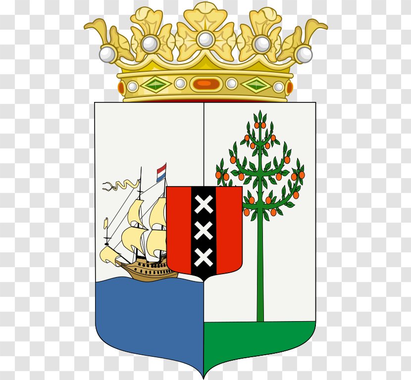 Coat Of Arms Curaçao Netherlands Flag - Dutch - Curacao Transparent PNG