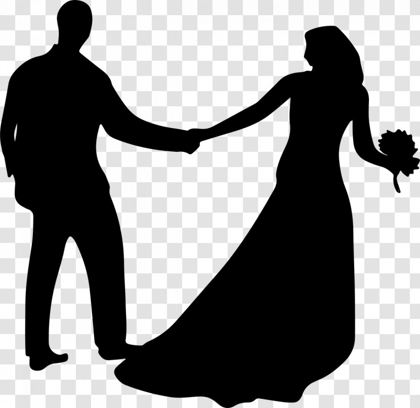 Wedding Marriage Bride Clip Art - Interaction - Newly Married Couples Transparent PNG