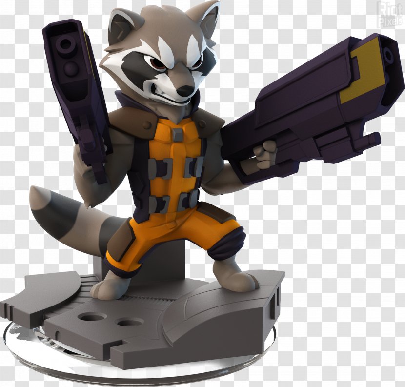 Disney Infinity: Marvel Super Heroes Infinity 3.0 Rocket Raccoon PlayStation 4 3 - Machine Transparent PNG