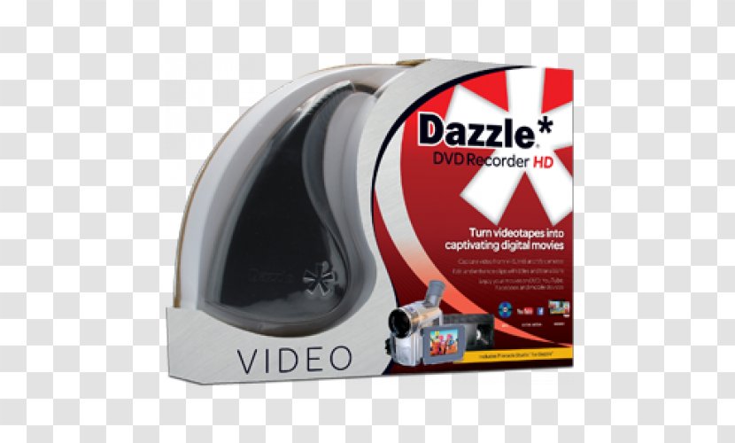 VHS Video Capture Dazzle DVD Recorder HD Pinnacle Systems - Vcrdvd Combo - Recordable Transparent PNG