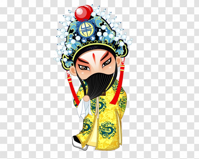 Peking Opera Cartoon - Animation - Characters Transparent PNG