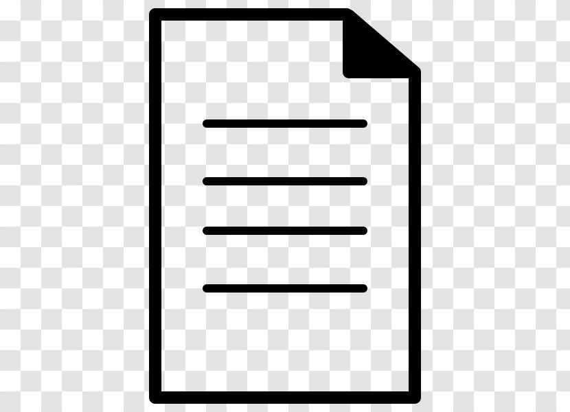 Document Line - Rectangle User Interface Transparent PNG
