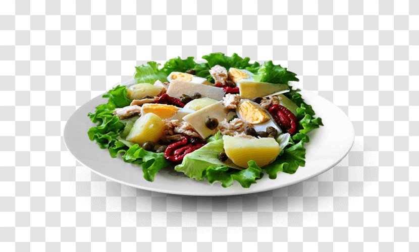 Caesar Salad Pizza Italian Cuisine Vegetarian Casa Di Roma - Salade De Thon Transparent PNG