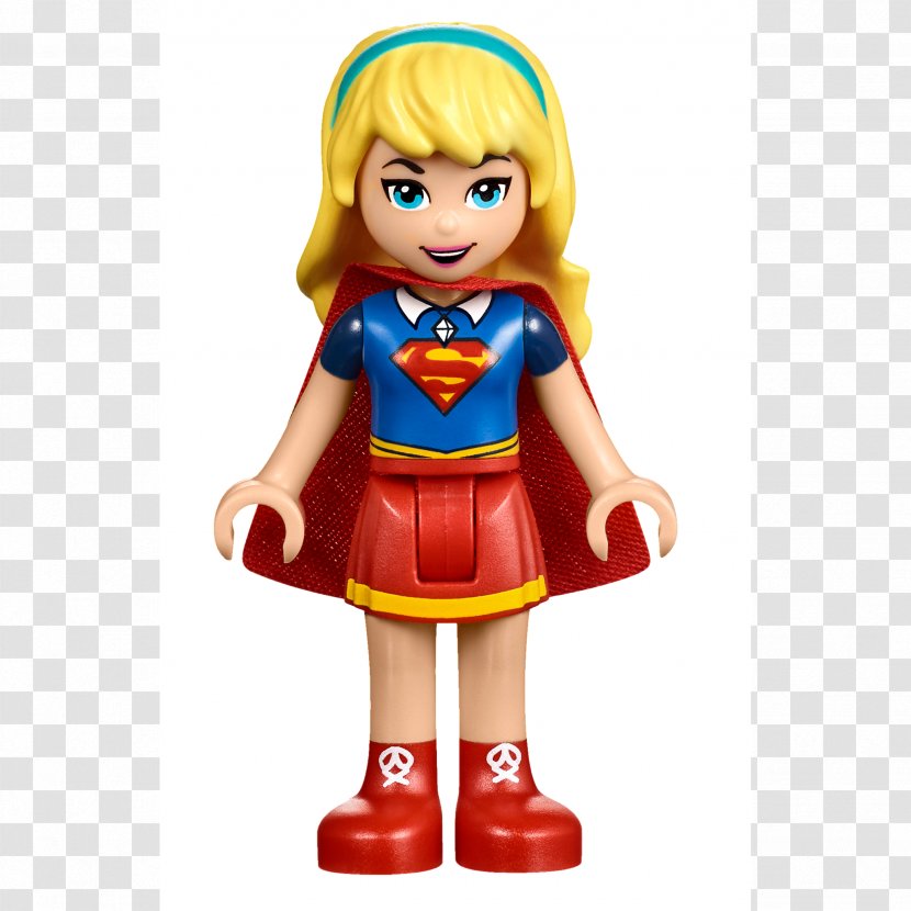 Lego DC Super Hero Girls: Brain Drain Supergirl Wonder Woman - Cartoon - Superhero Transparent PNG