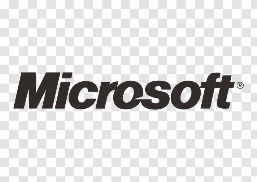 Logo Brand Font - Text - Microsoft Transparent PNG