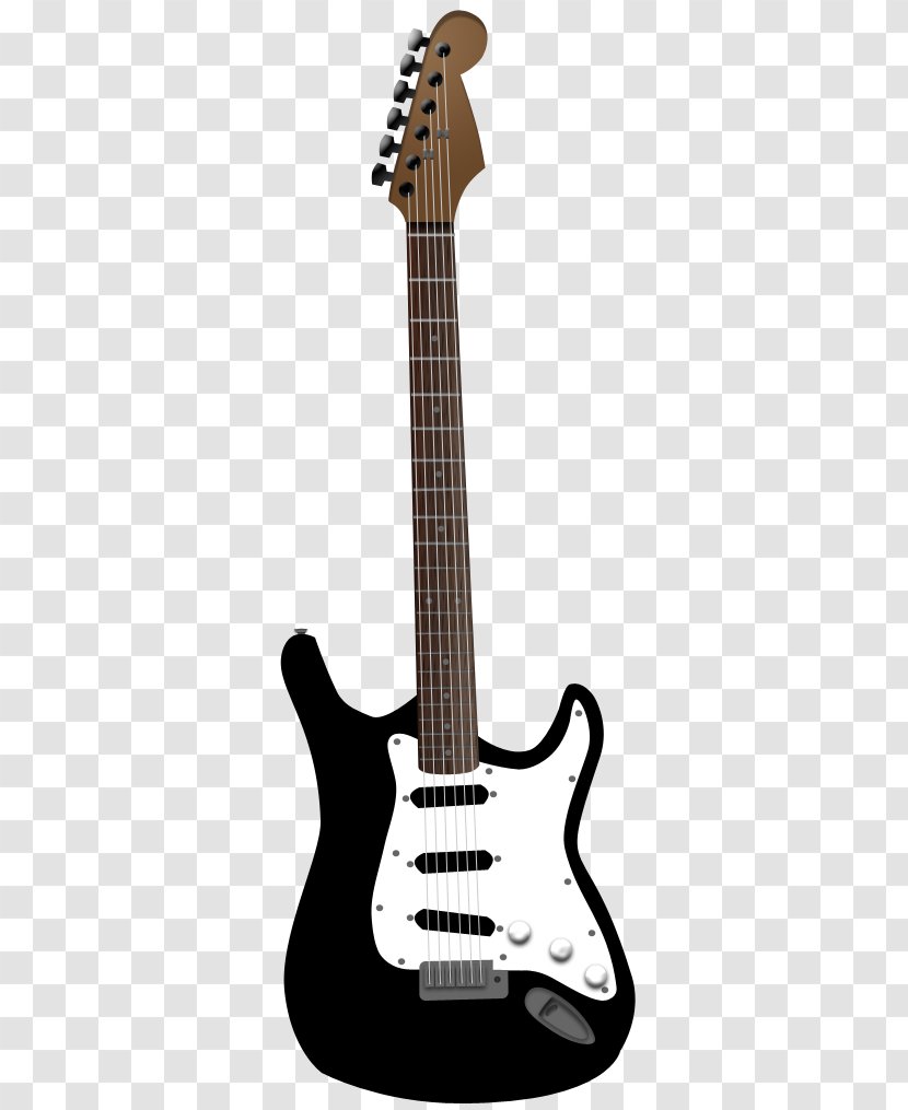 Fender Stratocaster Electric Guitar Musical Instrument - Watercolor Transparent PNG
