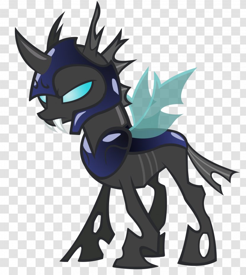 Princess Celestia Rarity Pony Changeling DeviantArt - Demon Transparent PNG