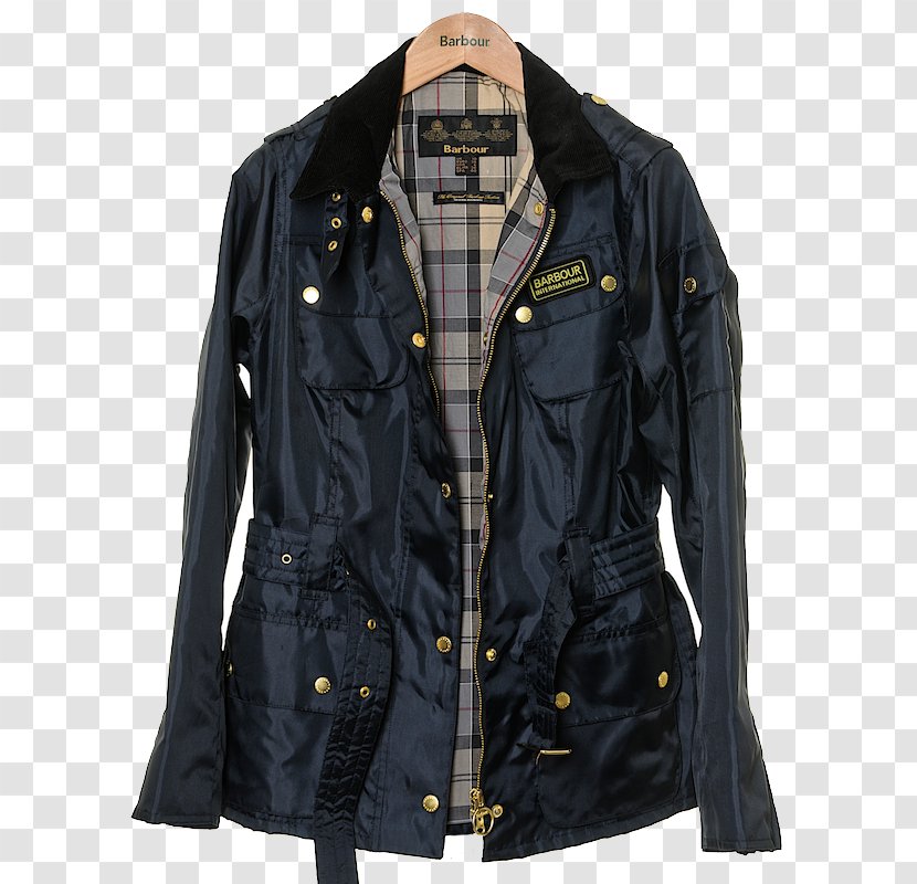 Jacket J. Barbour And Sons Collar Clothing Zipper - J Transparent PNG