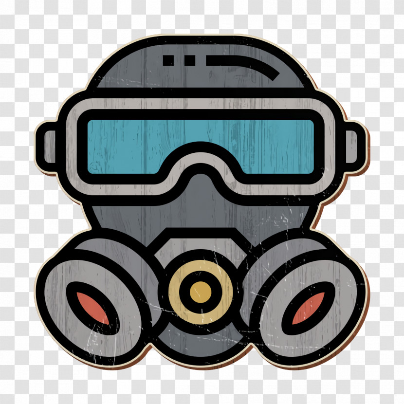 Gas Mask Icon Healthcare And Medical Icon Rescue Icon Transparent PNG