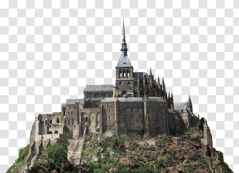 Le Mont Saint-Michel Castle Photography - Art Transparent PNG