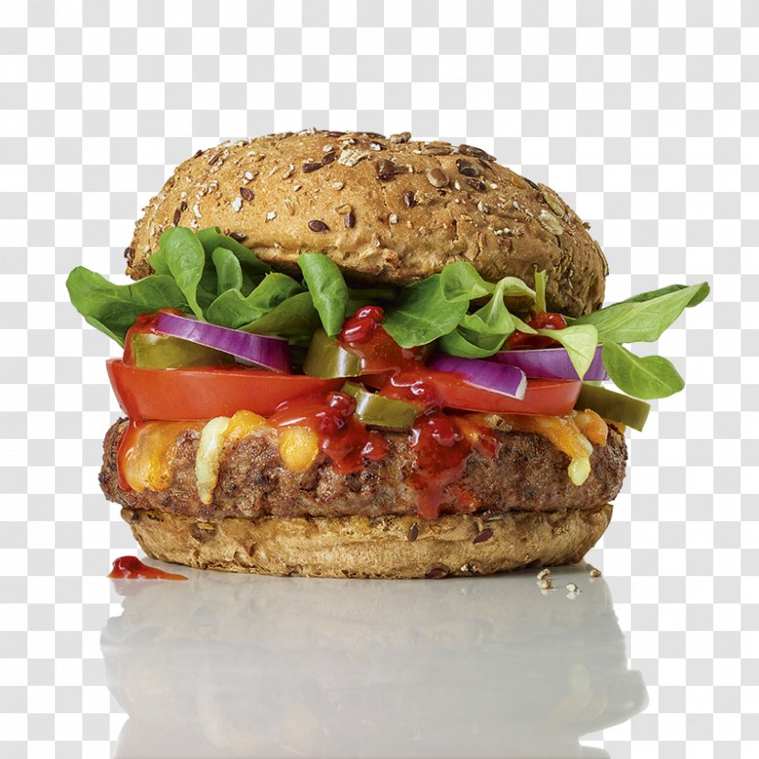 Hamburger Buffalo Burger Veggie Cheeseburger Beef - Vegan Nutrition - Kids Meal Transparent PNG