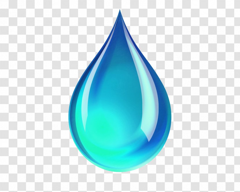 Drop - Google - Delicate Blue Water Droplets Transparent PNG