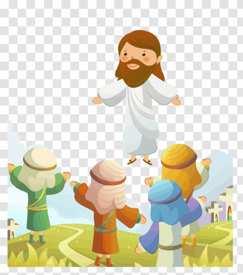 Resurrection Of Jesus Christianity Teaching About Little Children Bible - Toy - Accepting Christ Transparent PNG