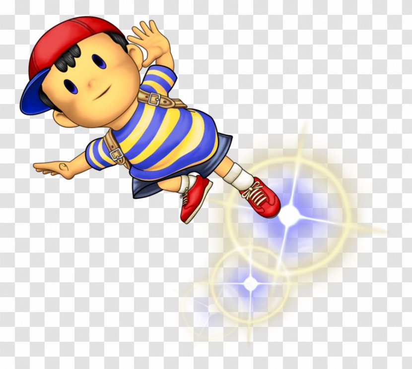 Ness EarthBound Super Smash Bros. For Nintendo 3DS And Wii U Lucas - Thumb - Transparency Transparent PNG
