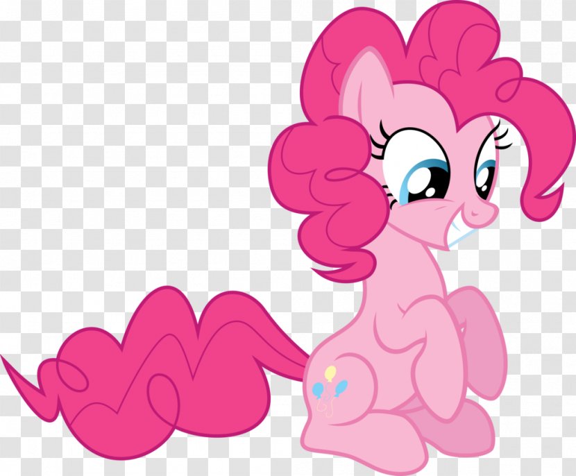 Pinkie Pie My Little Pony Drawing - Silhouette Transparent PNG