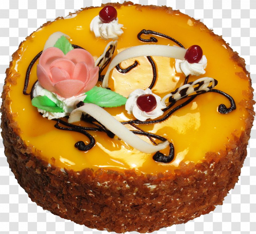 Torte Birthday Cake Cream - Baked Goods Transparent PNG