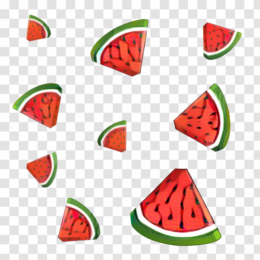 Watermelon Cartoon - Triangle - Food Transparent PNG