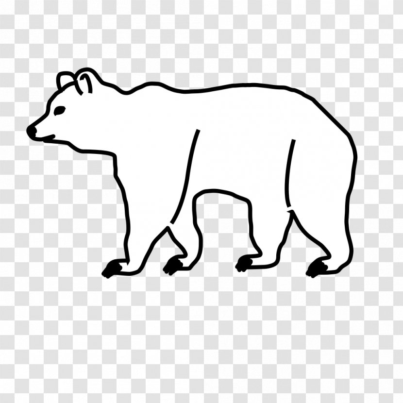 Coat Of Arms Drawing Modèles D'animaux Figura Animal - Wikipedia - Polar Bear Clip Art Transparent PNG