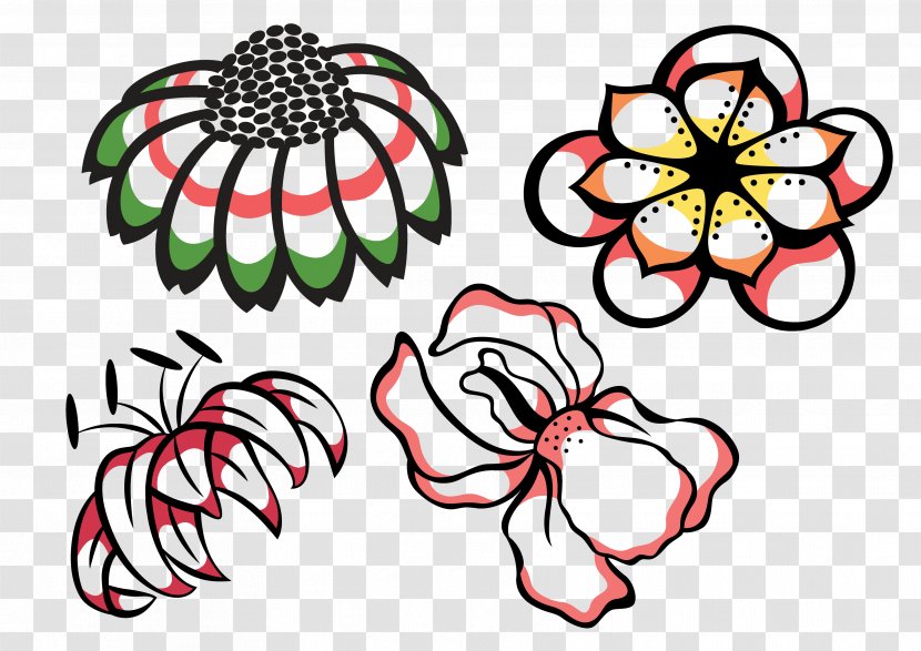 Floral Design Cut Flowers Petal Leaf - Artwork - Temporary Tattoos Transparent PNG