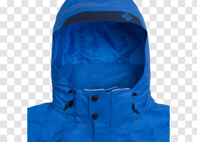 Jacket Outerwear Cobalt Blue Sleeve Product - Azure Transparent PNG