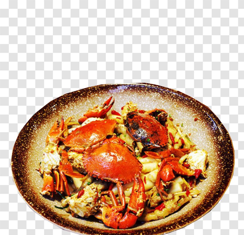 Thai Cuisine Crab Portuguese Sichuan Meat - Shanghai Food - Delicious Pot, Transparent PNG