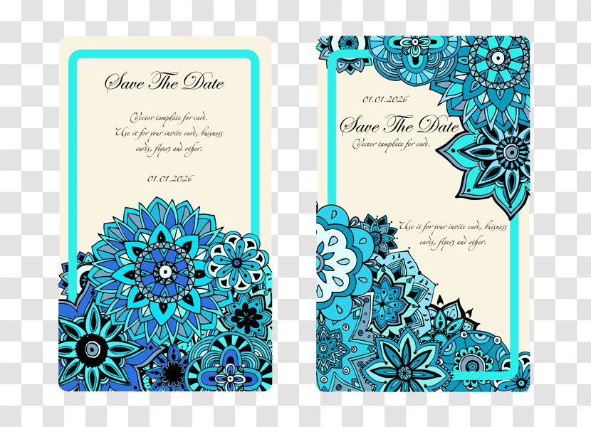 Wedding Invitation - Background Pattern Transparent PNG