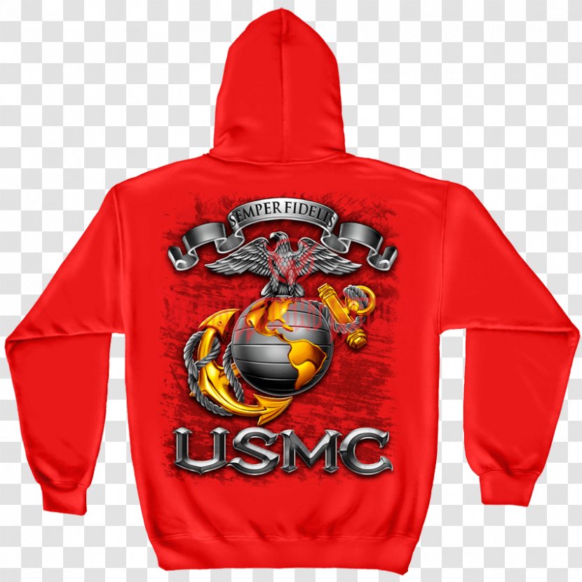 United States Marine Corps T-shirt Eagle, Globe, And Anchor Semper Fidelis - Tshirt Transparent PNG