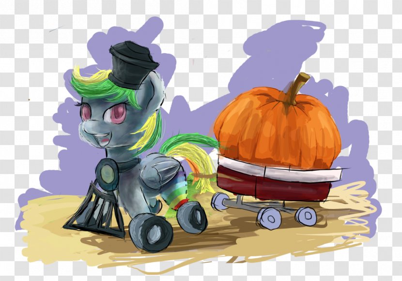 Horse Pumpkin Halloween Toy - Fictional Character - Train Wheel Transparent PNG