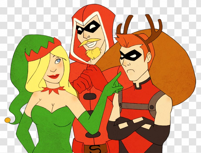 Black Canary Roy Harper Green Arrow Hal Jordan Lantern - Christmas Transparent PNG