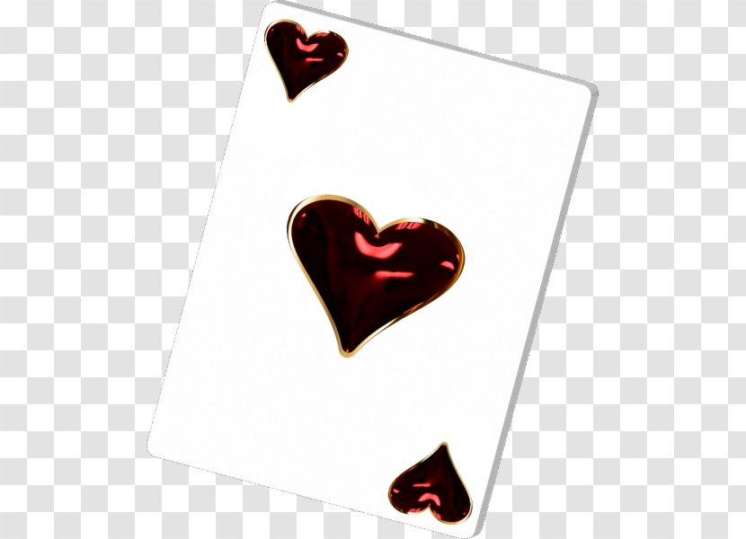 Heart - Ace Card Transparent PNG
