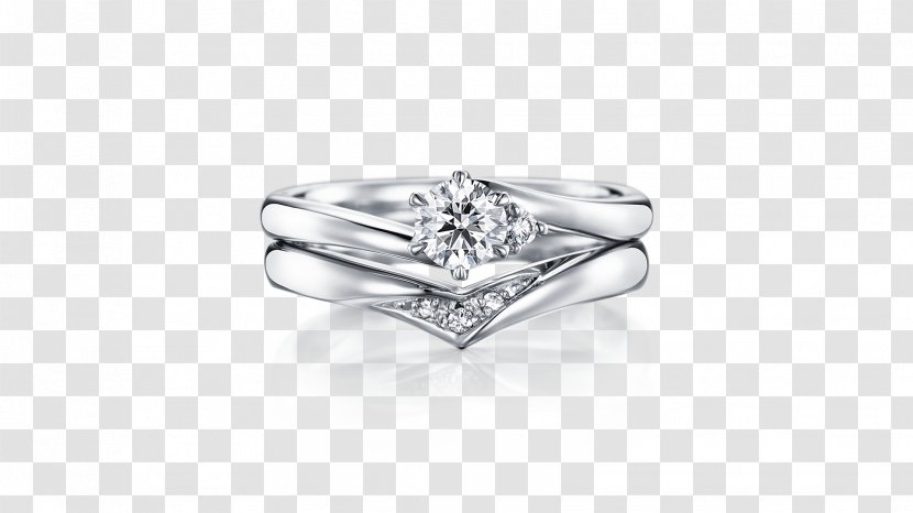 Wedding Ring Jewellery Platinum Gemstone - Body Jewelry - Engagement Transparent PNG