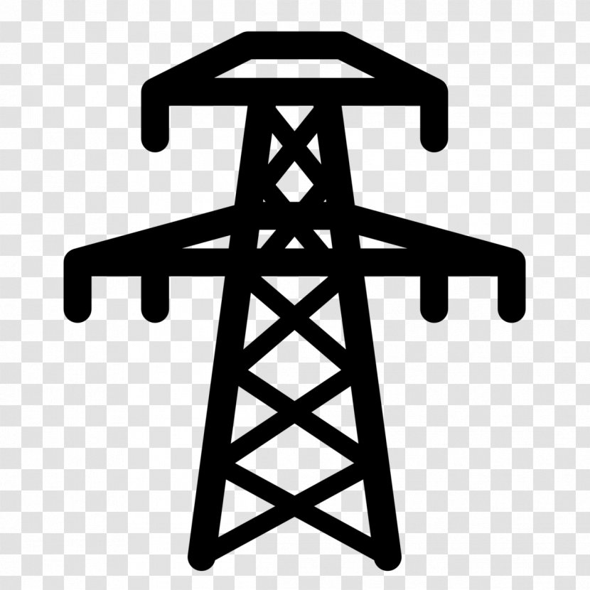 Electrical Grid Electricity Renewable Energy Microgrid - Overhead Power Line Transparent PNG