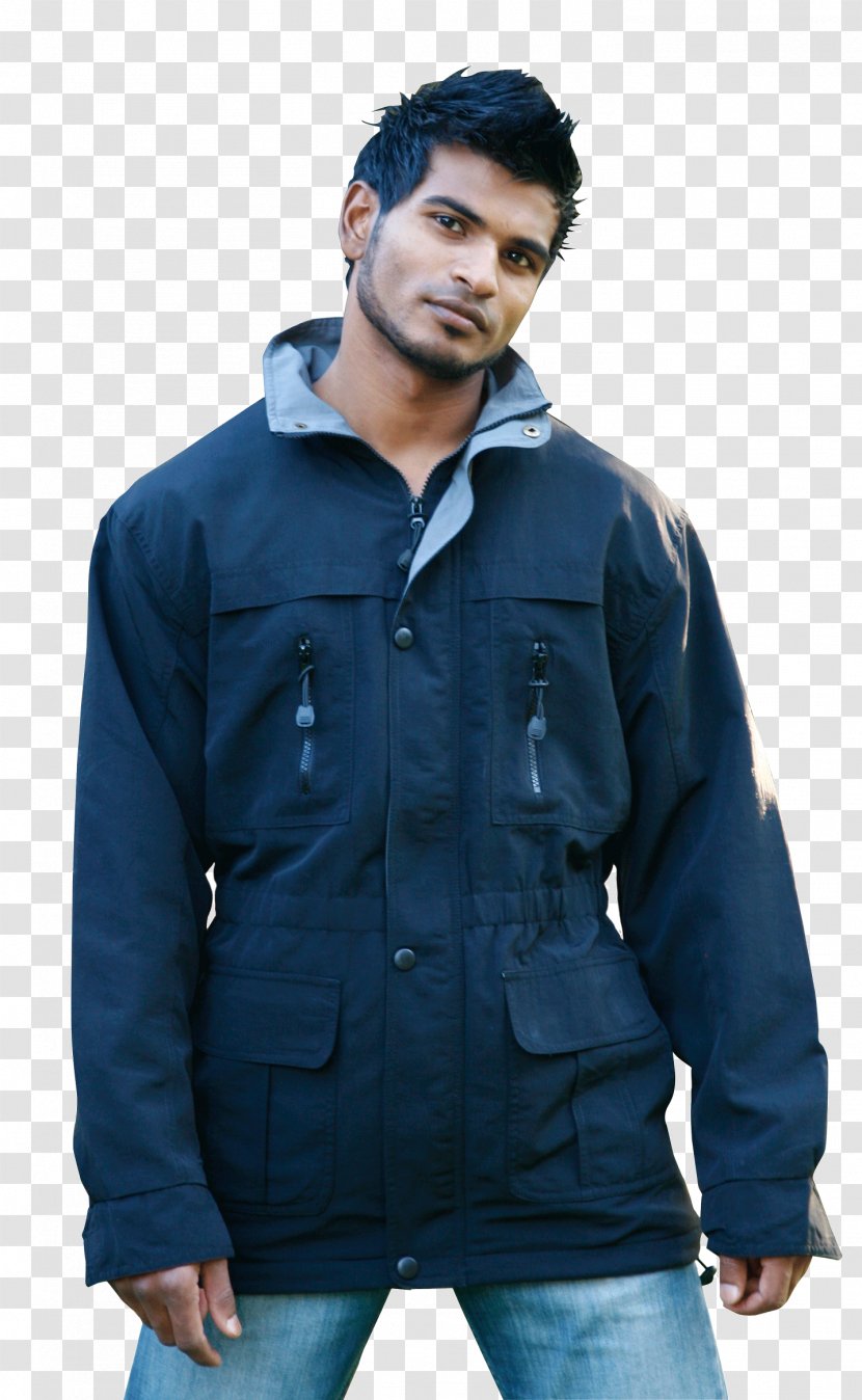 Jacket Denim - Hood Transparent PNG