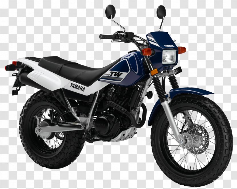 Yamaha Motor Company TW200 Dual-sport Motorcycle Engine - Vehicle Transparent PNG
