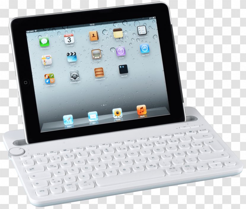 Netbook Computer Keyboard IPad Mini Laptop Handheld Devices - Mobile Device - Win In Action Transparent PNG