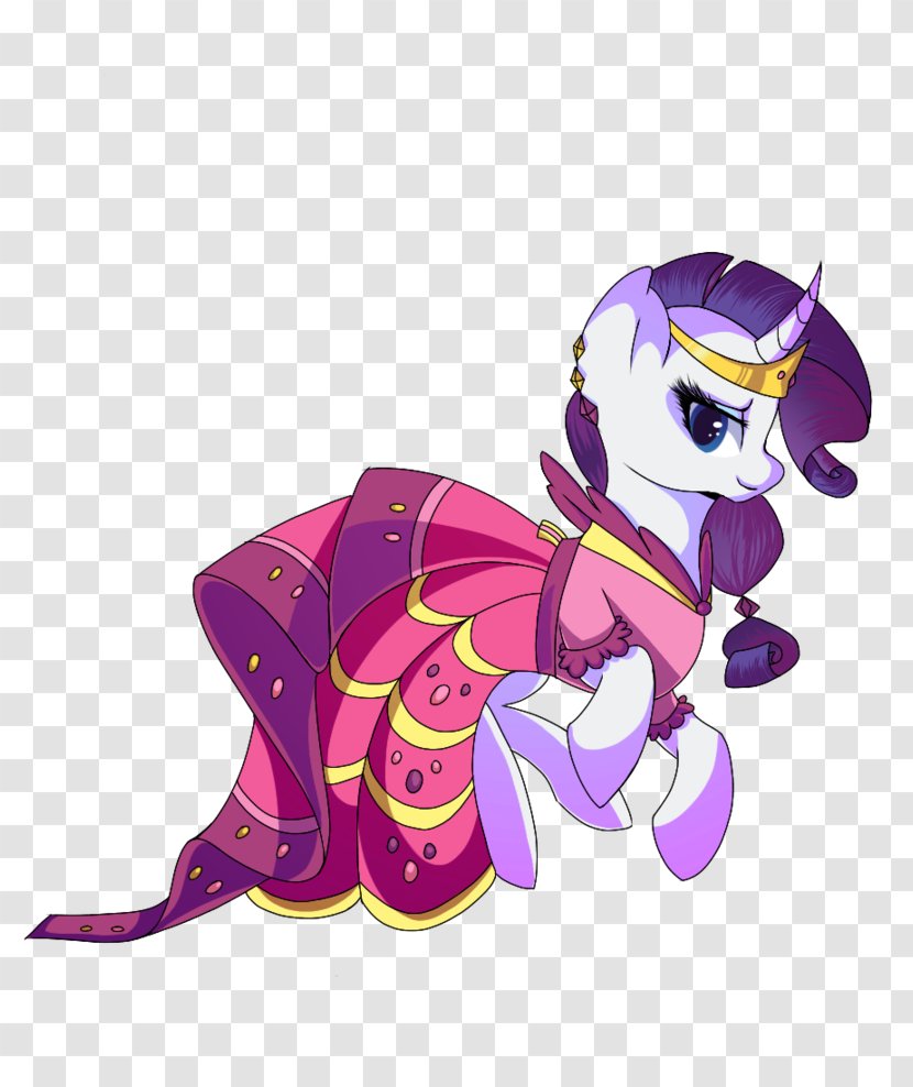 Pony Rarity Drawing Equestria Horse - Flower Transparent PNG