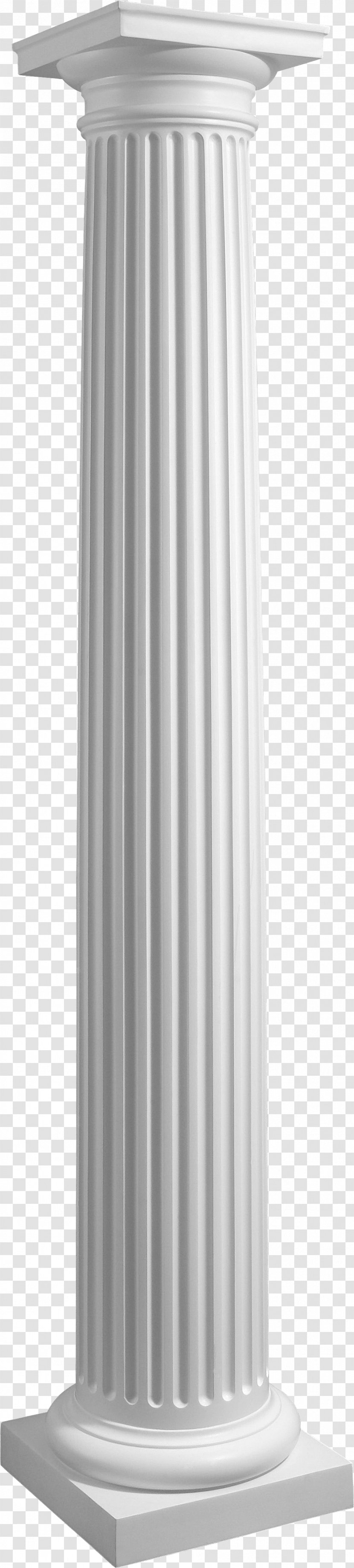 Column Post Ancient Roman Architecture Capital - Structure - Porch Pillars Transparent PNG