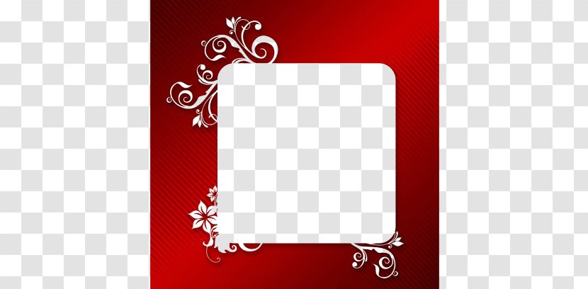 New Years Day Marathi Wish Party - Thought - Red Frame Transparent PNG