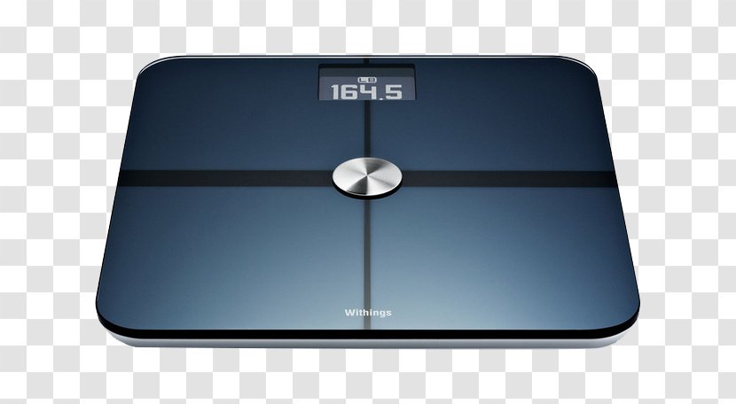 Withings Weighing Scale Wireless Osobnxed Vxe1ha Weight - Blue Body Transparent PNG