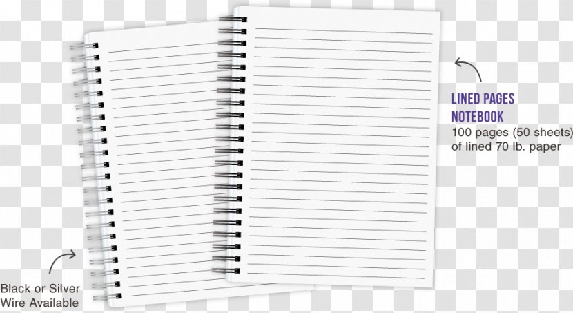 Paper Notebook Line Transparent PNG