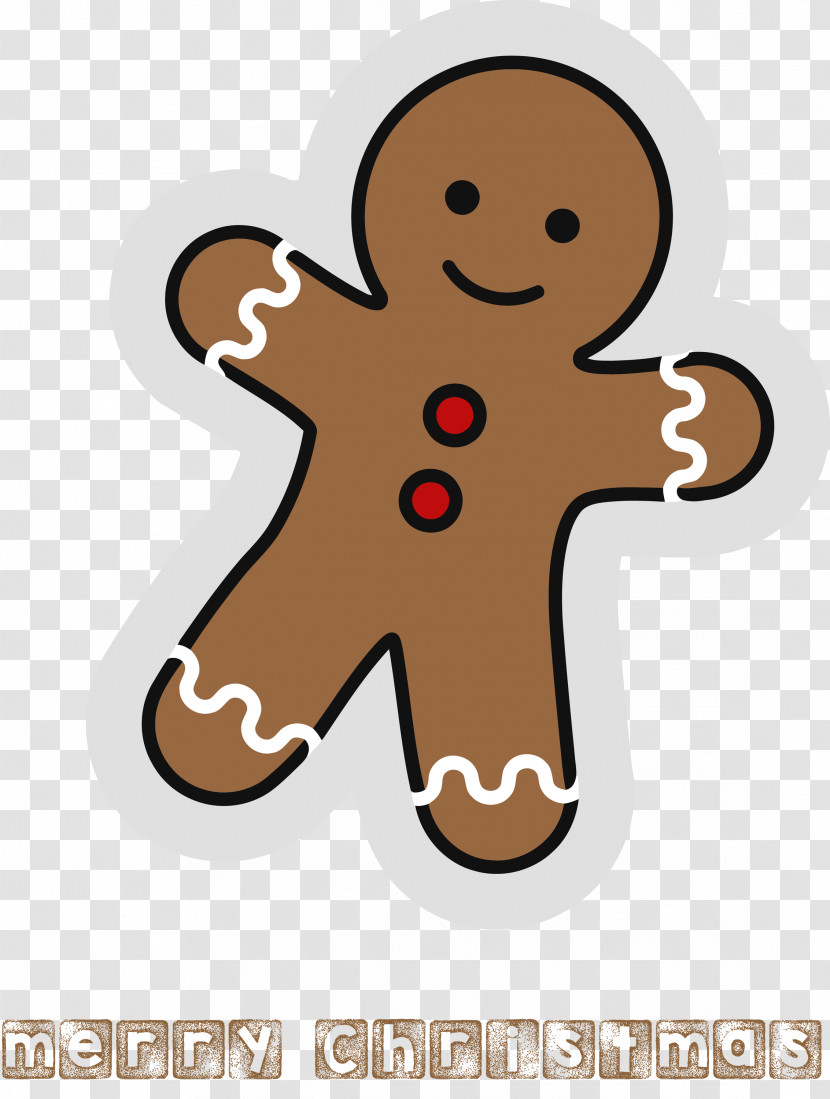 Gingerbread Christmas Ornament Transparent PNG