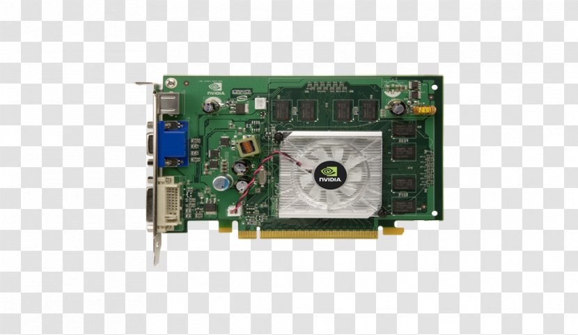 Graphics Cards & Video Adapters NVIDIA GeForce 8500 GT 8 Series - Sound Card - Nvidia Transparent PNG