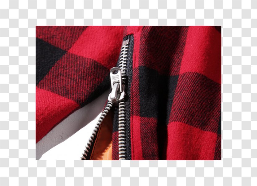 Tartan Dress Shirt Clothing Zipper - Wool Transparent PNG
