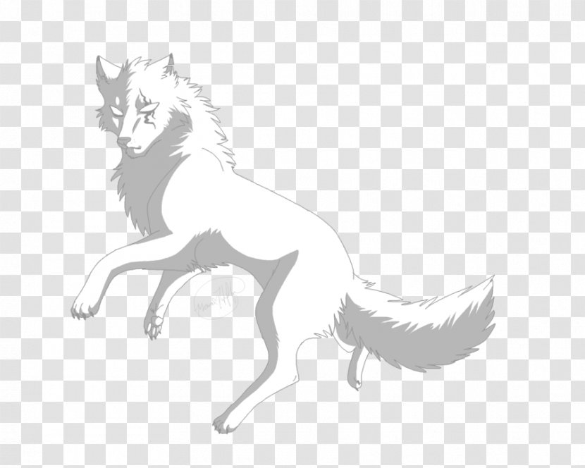 Canidae Horse Dog Line Art Sketch - Mythical Creature Transparent PNG