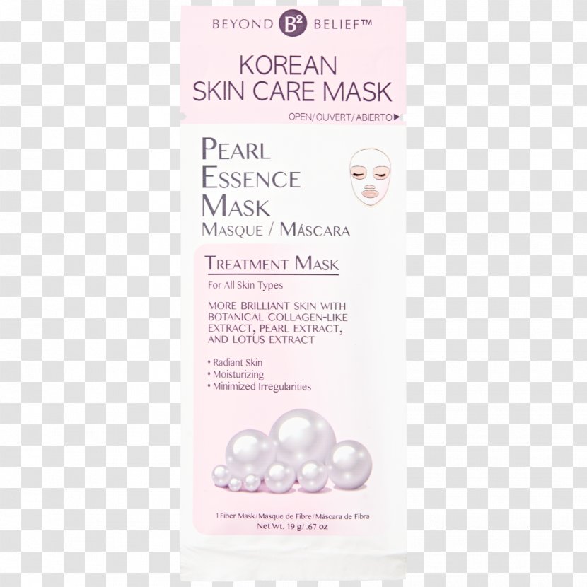 Skin Care Cream Lotion Mask - Collagen Transparent PNG
